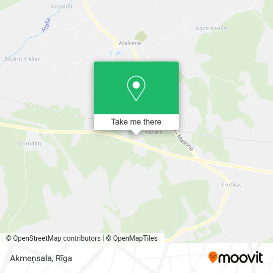 Akmeņsala map