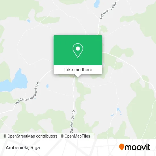 Ambenieki map