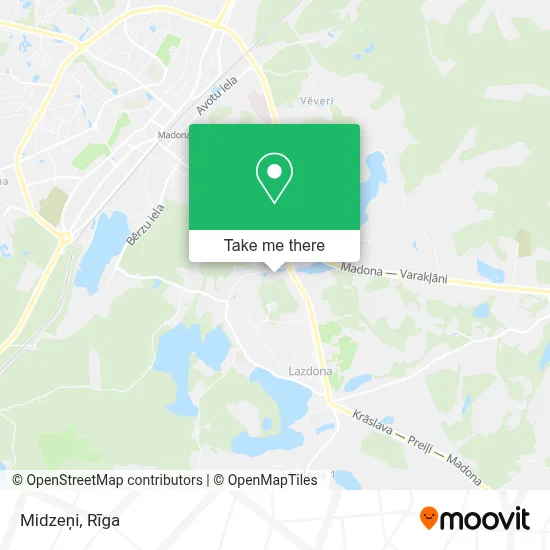 Midzeņi map