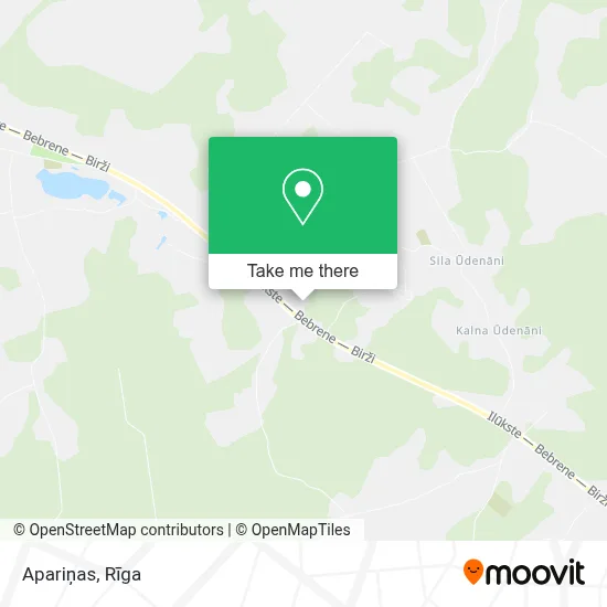Apariņas map