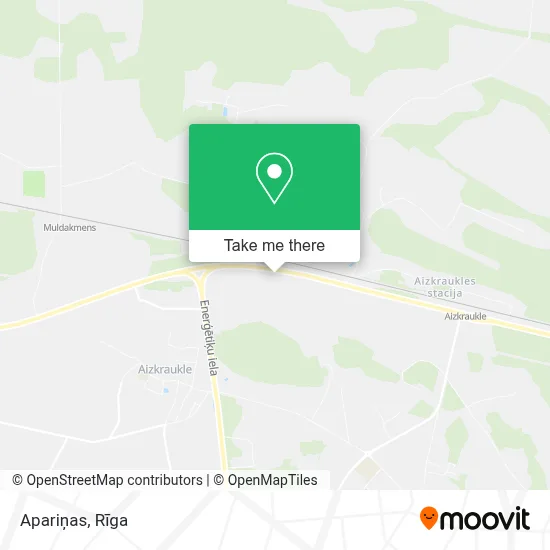Apariņas map