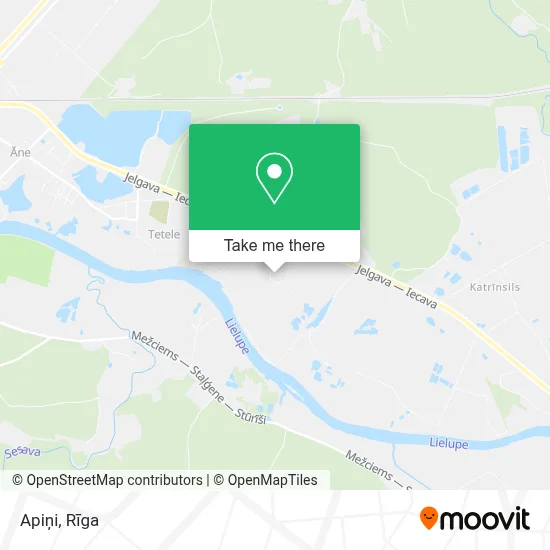 Apiņi map