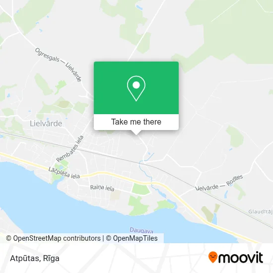 Atpūtas map