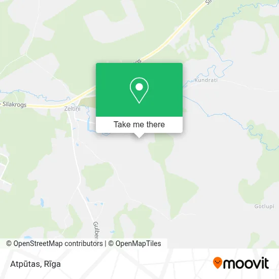Atpūtas map