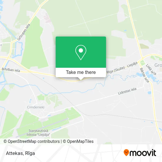 Attekas map