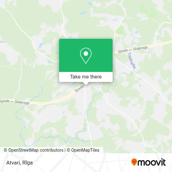 Atvari map