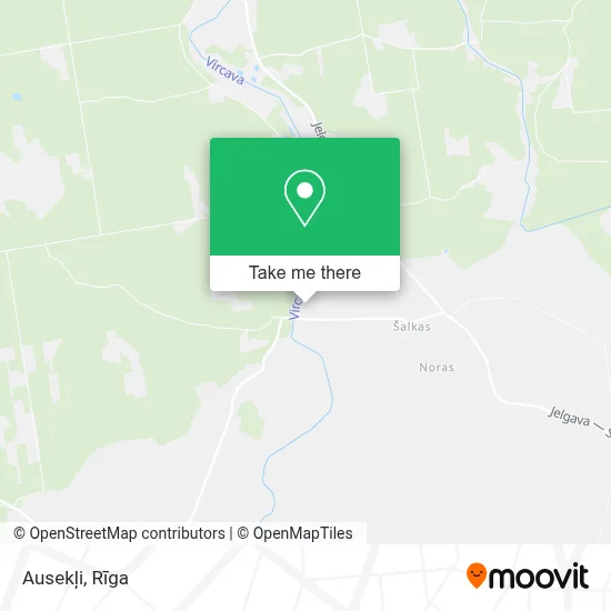 Ausekļi map