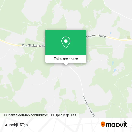 Ausekļi map
