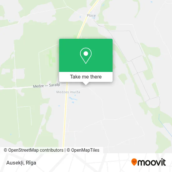 Ausekļi map
