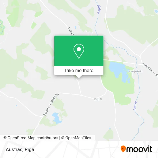 Austras map