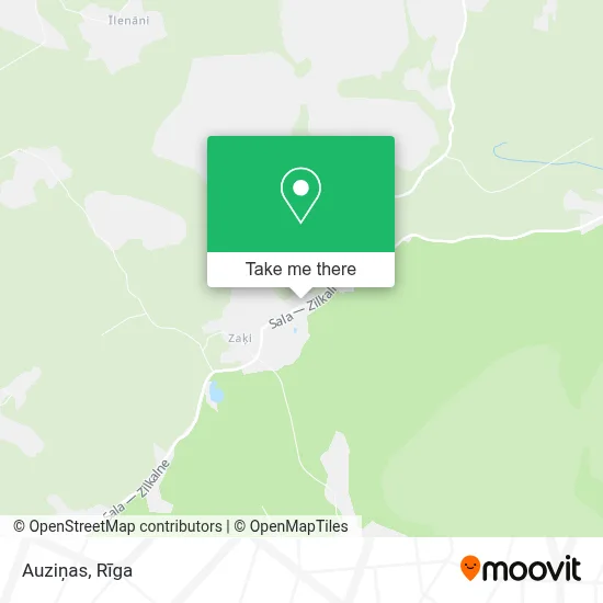 Auziņas map