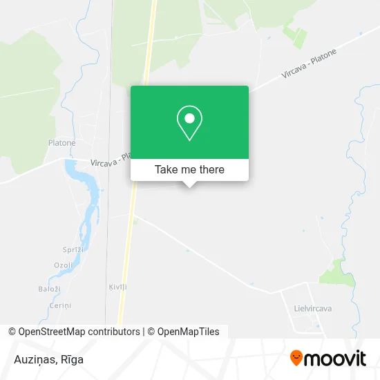 Auziņas map