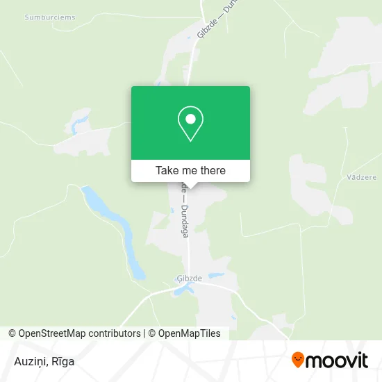 Auziņi map