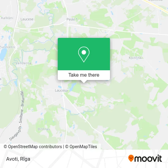 Avoti map