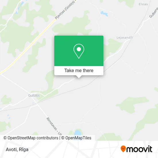 Avoti map