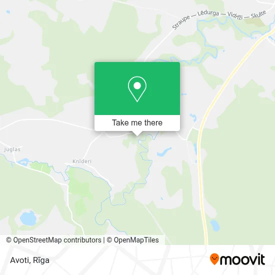 Avoti map