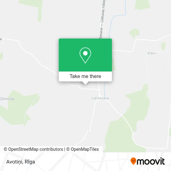 Avotiņi map