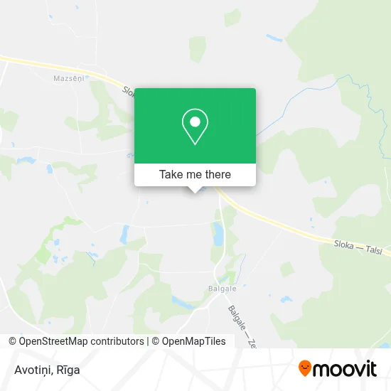 Avotiņi map