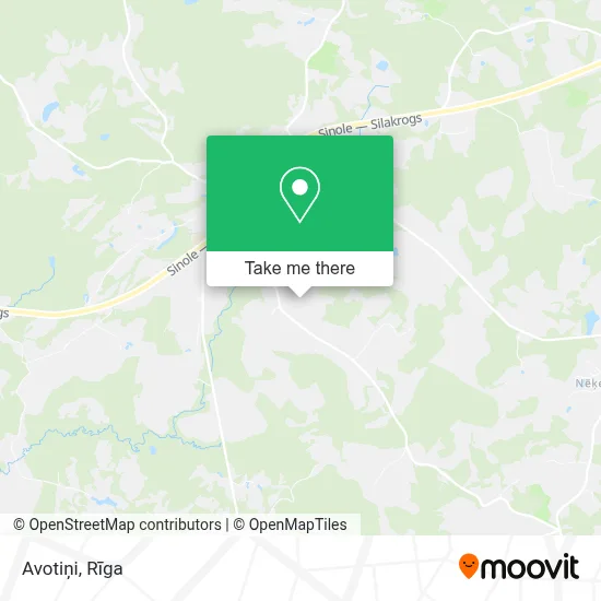 Avotiņi map