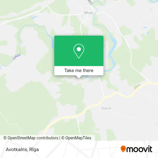 Avotkalns map