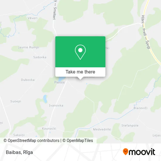 Baibas map