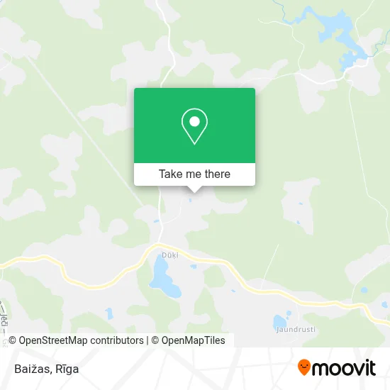 Baižas map