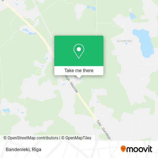 Bandenieki map