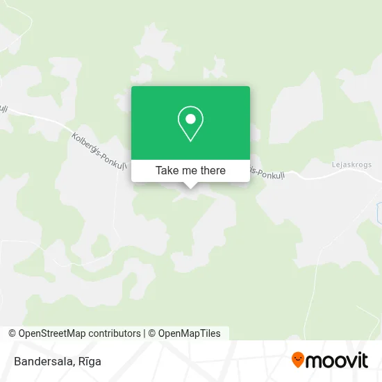 Bandersala map