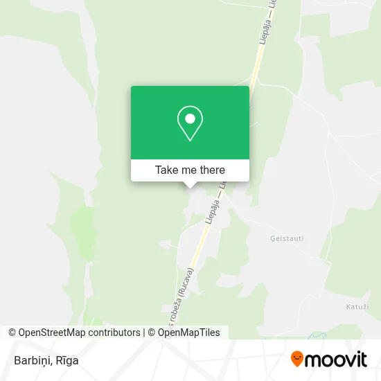 Barbiņi map