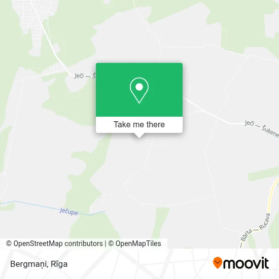 Bergmaņi map