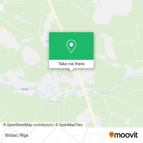 Bildari map