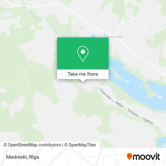 Mednieki map
