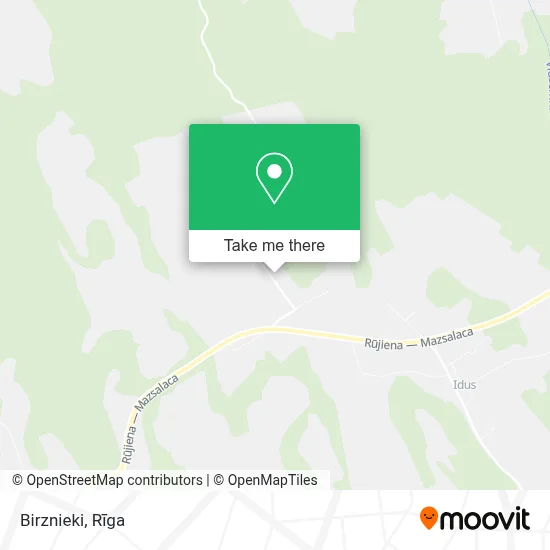 Birznieki map