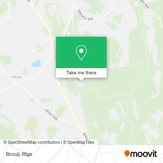 Birzuļi map