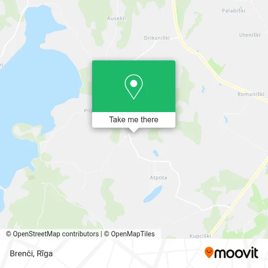 Brenči map