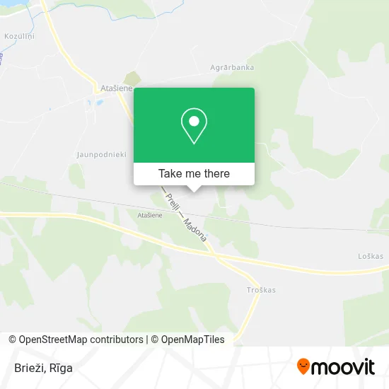 Brieži map