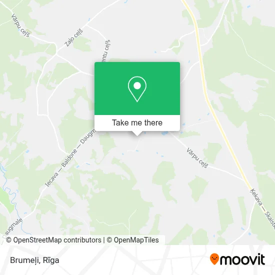 Brumeļi map