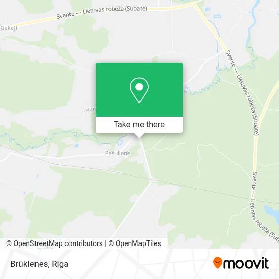Brūklenes map