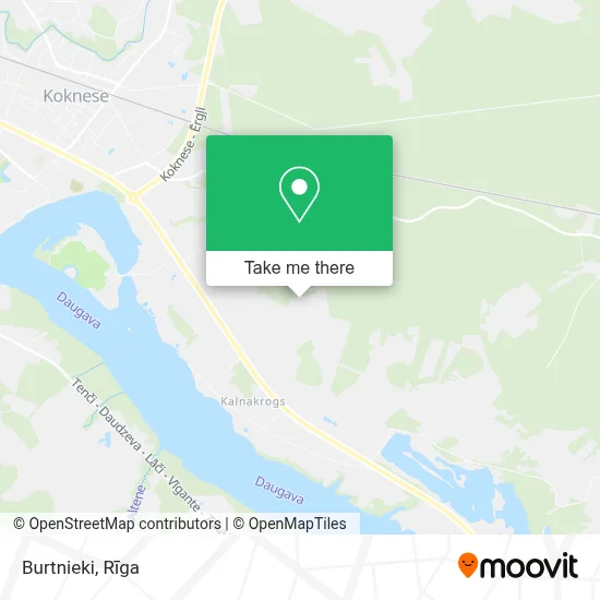 Burtnieki map