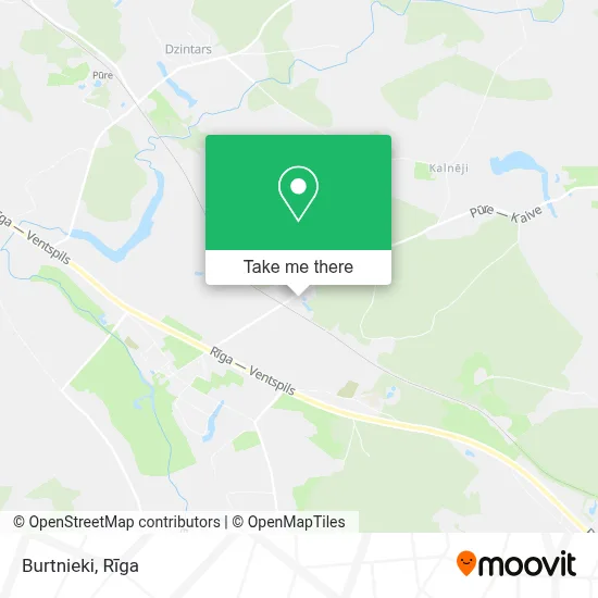 Burtnieki map