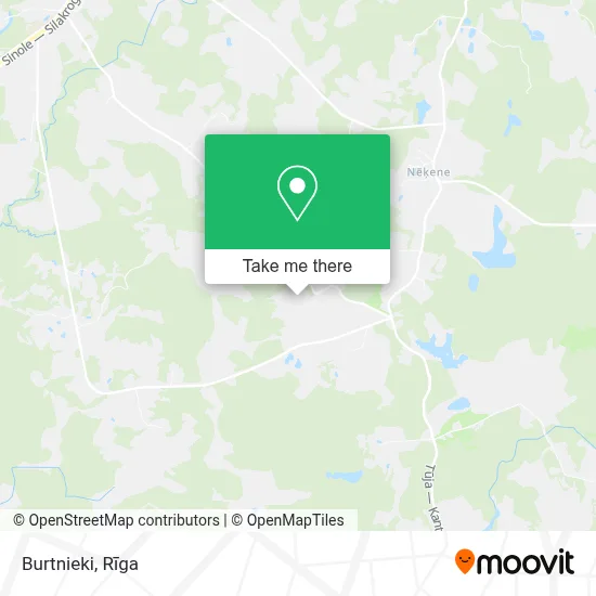 Burtnieki map