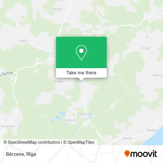Bērzene map