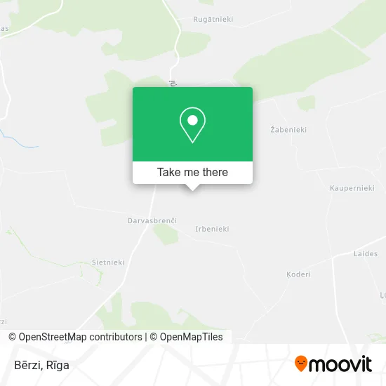 Bērzi map