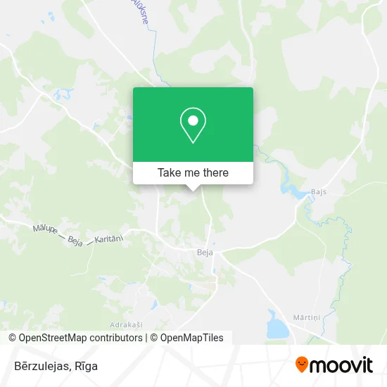 Bērzulejas map