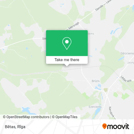 Bētas map