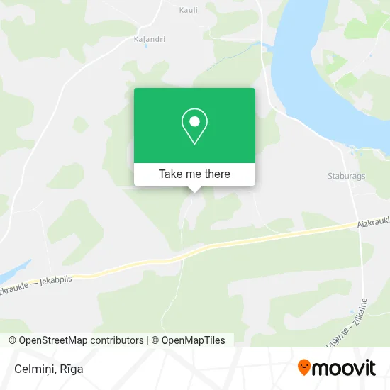 Celmiņi map