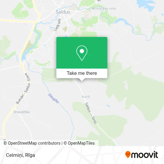 Celmiņi map