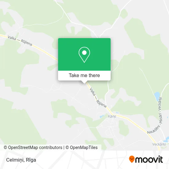 Celmiņi map