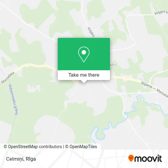 Celmiņi map