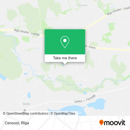 Censoņi map